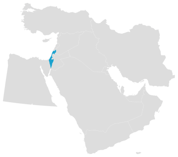 Israel Map Image