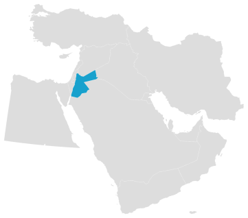 Jordan Map Image
