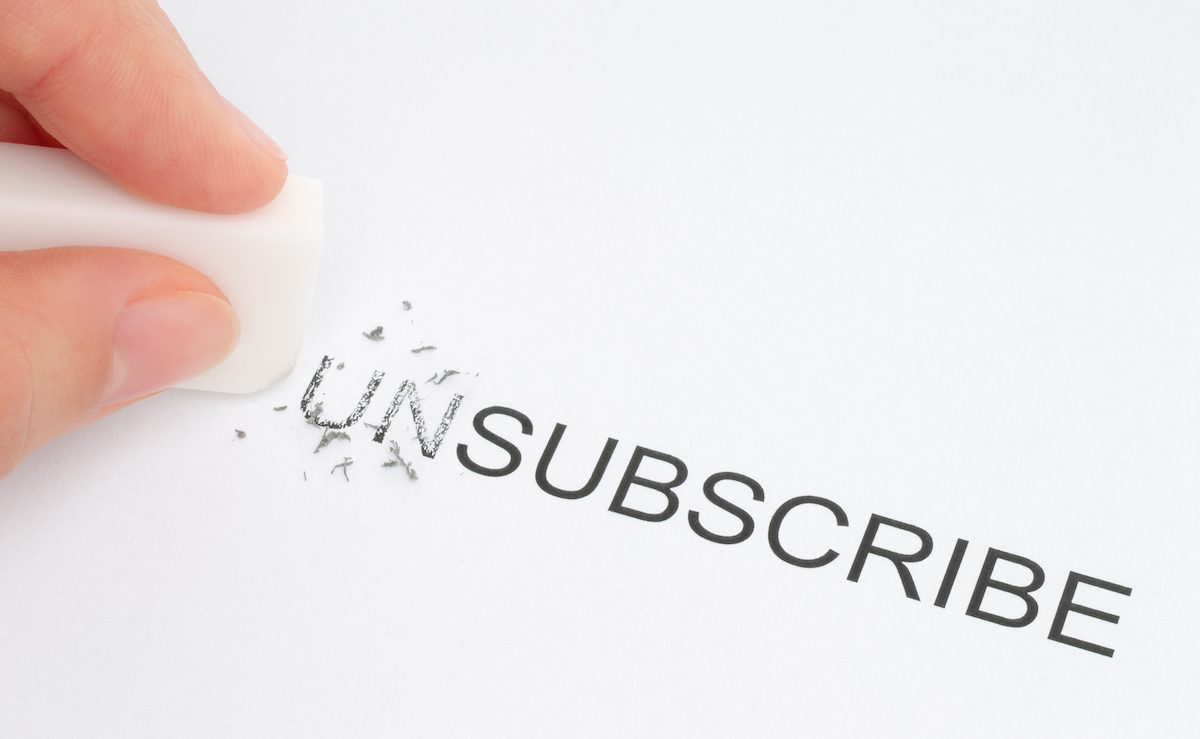 Why the Great Unsubscribe Is More Like the Great Rethink