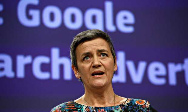 Google’s Appeal of EU’s Record Fine Nets 5% Reduction