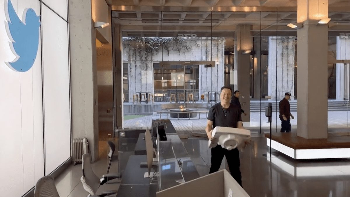 Musk Walks Into Twitter With Crypto Following