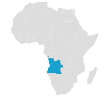 Angola Map Image