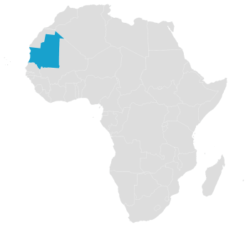 Mauritania Map Image