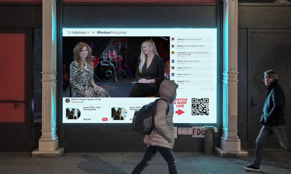 Livestreamed Commerce Debuts With Window Shopping
