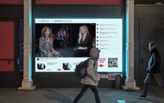 Livestreamed Commerce Hits the Streets With Debut of Digital Window Shopping