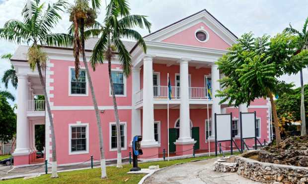 Bahamas, courthouse, SBF, Sam Bankman-Fried, FTX, crypto, bail