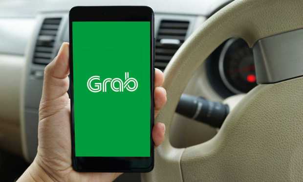 Grab ridesharing app
