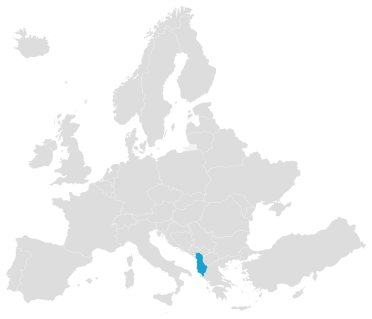 Albania Map Image