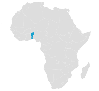 Benin Map Image