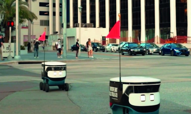 Uber Eats and Cartken Offer Robot Food Delivery in Miami