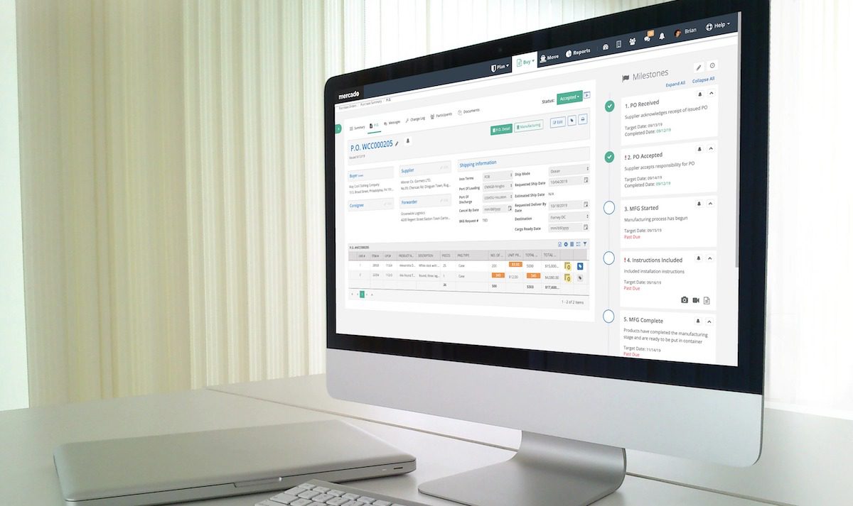 Mercado Labs Adds PO Solution to Import Order Management System