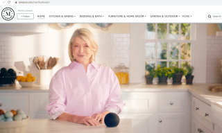 Amazon Adds Martha Stewart Brand Store Amid Duel With Walmart