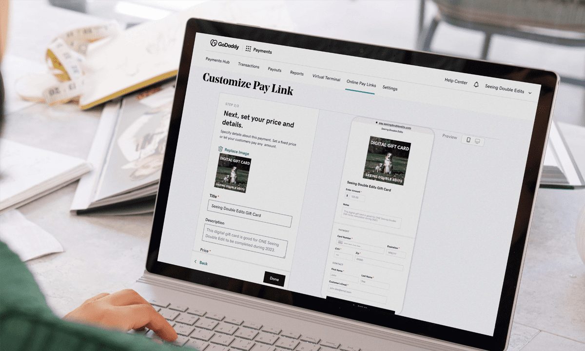 GoDaddy Bundles Payment Technology and Domains to Create Pay Links