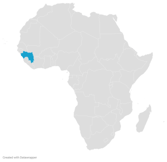 Guinea Map Image