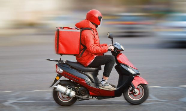 delivery scooter