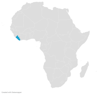 Liberia Map Image
