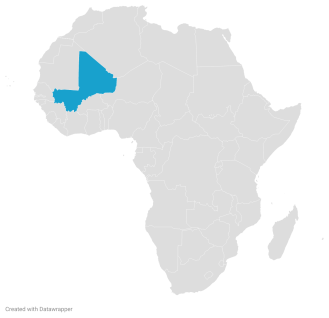 Mali Map Image