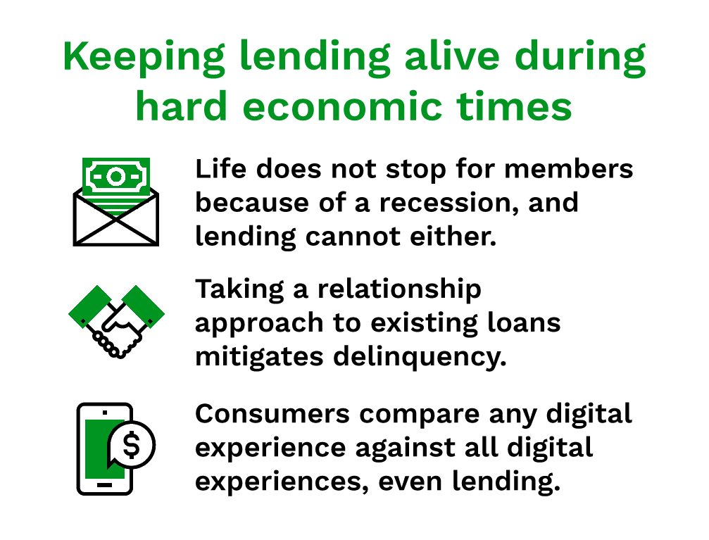 Credit unions can offer better lending options to succeed during economic turmoil. Kate Rogers of University of Illinois Community Credit Union explains how.