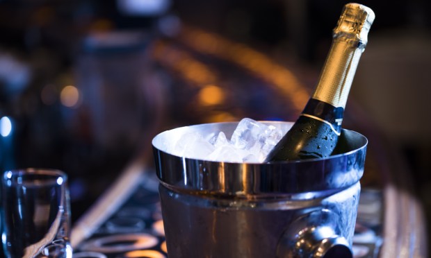 Champagne Sales Fizzling as Sober Bars Spark