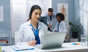 doctor on medical call