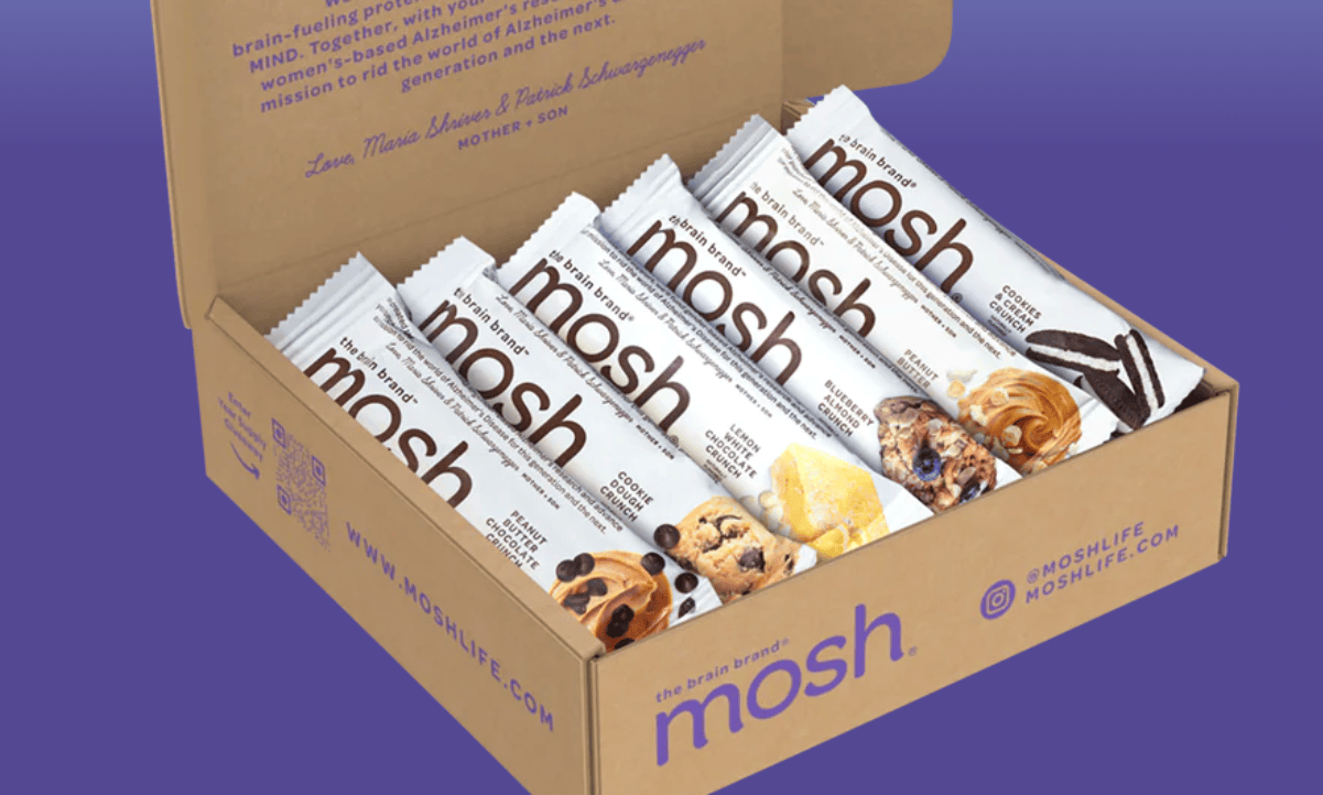 Patrick Schwarzenegger’s Mosh Targets Cognitive Concerns to Stand Out in D2C Snacks