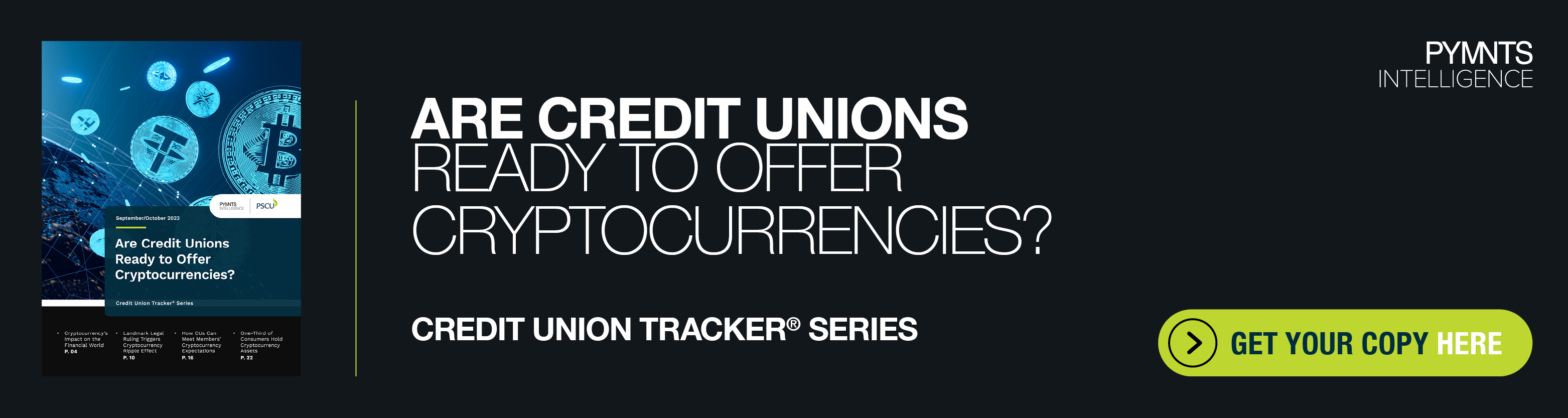PSCU - Credit Union Tracker - September/October 2023 Banner