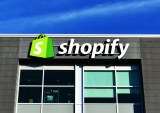 Shopify sign on building