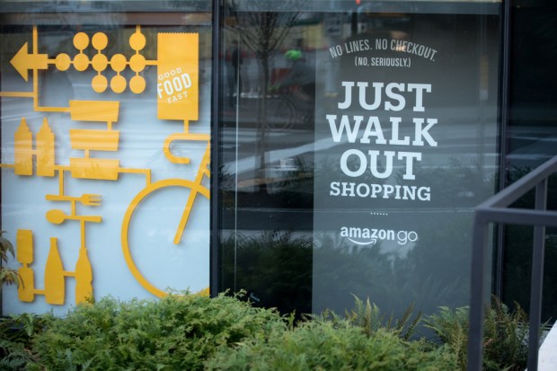Amazon and Walmart’s retail battle continues, with Amazon adding new technology allowing for a checkout-free shopping experience that may drive business.