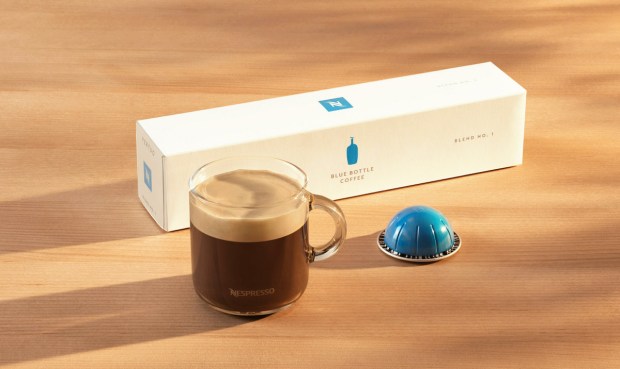 cup of coffee, Blue Bottle and Nespresso