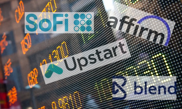 FinTech IPO Index, SoFim Affirm, Blend, Upstart