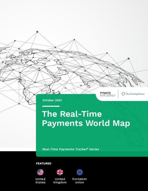 The Clearing House Real-Time Payments World Map October 2023 Cover