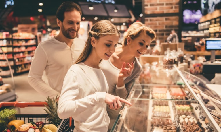 paycheck to paycheck, retail, nonessentials, grocery, consumer finance