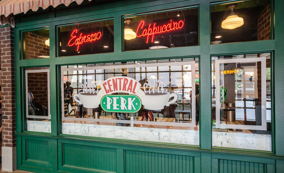 Friends' Central Perk Coffeehouse Opens as Brands Eye Connections