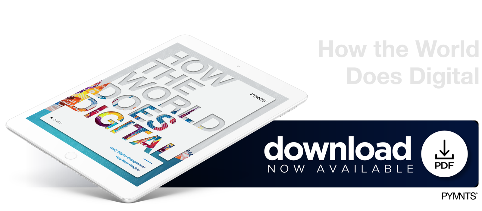 Download the PYMNTS May 2023 “How the World Does Digital: Daily Digital Engagement Hits New Heights” to explore how the continuing global digital transformation shows daily engagement in digital activities is increasing, with a correlation of growth across various activities.