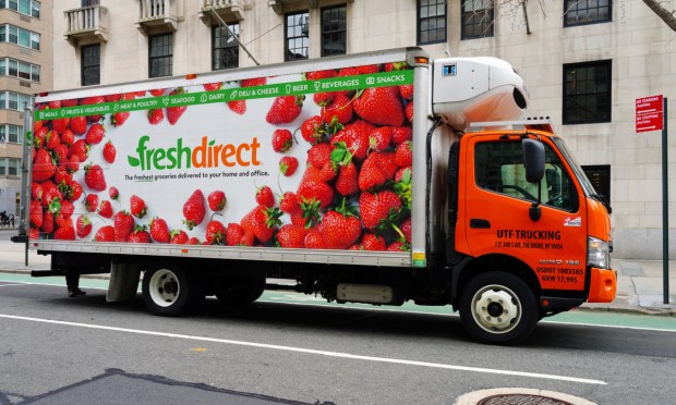 FreshDirect truck