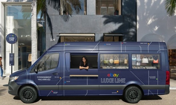 EBay Rolls Out Branded Buses to Promote Consignment Service