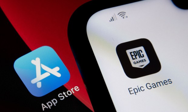 Epic Games app and Apple App Store