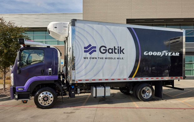 Goodyear and Gatik Integrate Tire Intelligence Tech Into Autonomous Vehicles