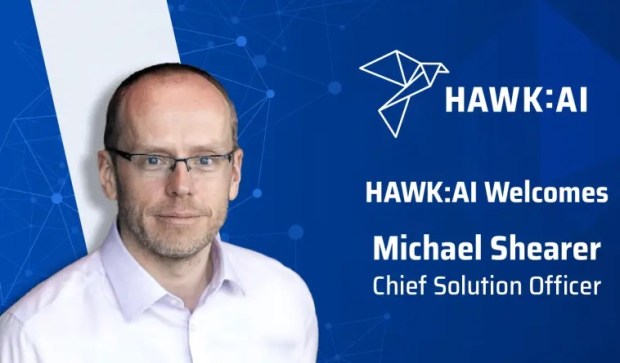 Hawk AI Appoints HSBC Veteran Michael Shearer Chief Solution Officer