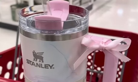 Has anyone seen this smaller Stanley x Starbucks with the loop in the U.S.  yet? : r/starbucks