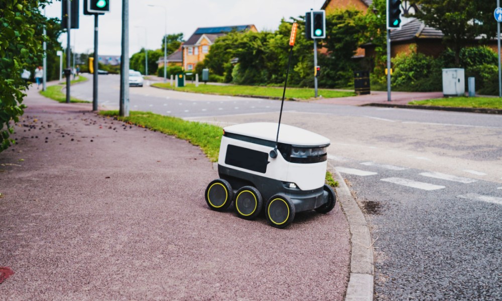 last-mile delivery, robot, autonomous vehicle