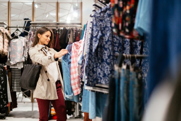 Shoppers Still Buying New Clothes Despite Budget Pressures
