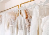 dresses in bridal shop
