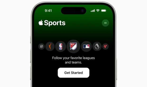 Apple sports app