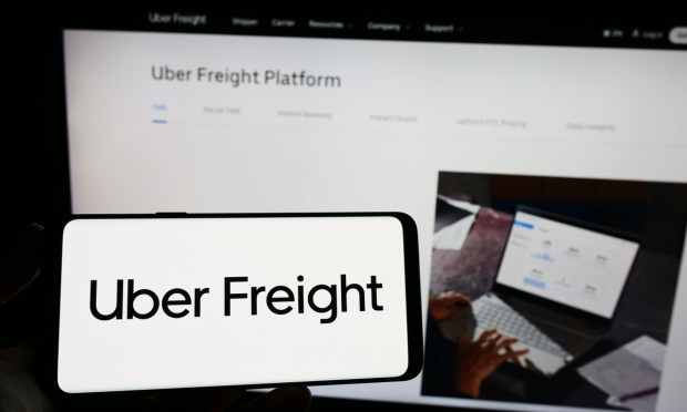 Uber Freight app