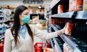 pandemic grocery shopper