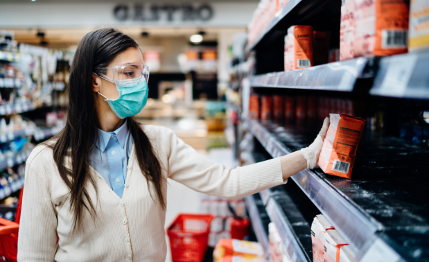 pandemic grocery shopper