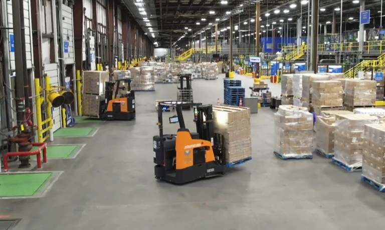 Robo-Forklifts Rev Up Walmart’s Warehouses