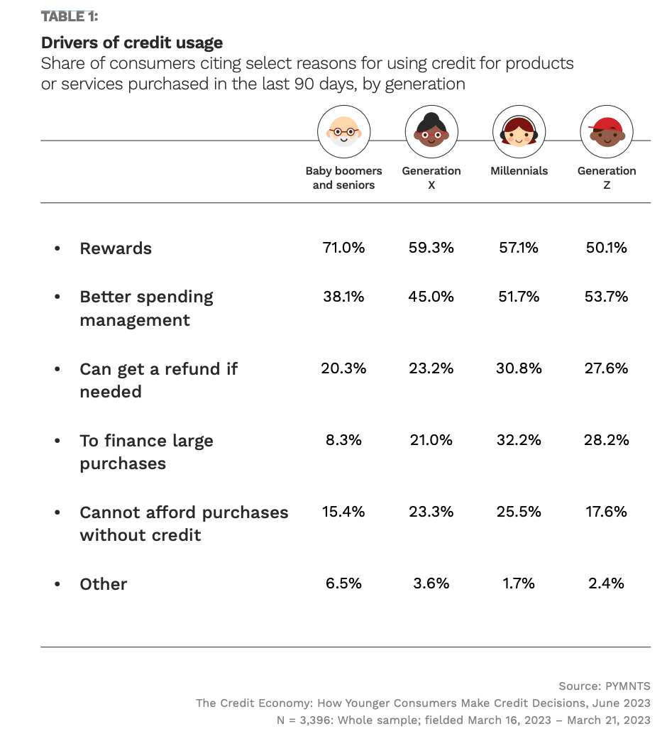 credit card use, demographics