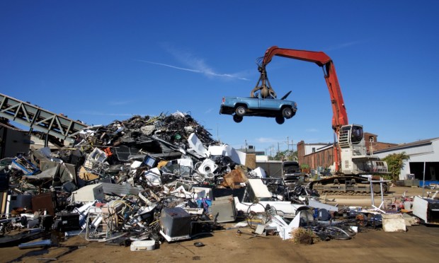 scrapyard, recycling, digital payments
